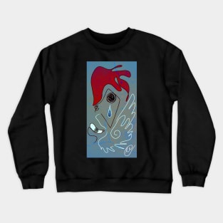 ineffable (ex) husbands abstract art Crewneck Sweatshirt